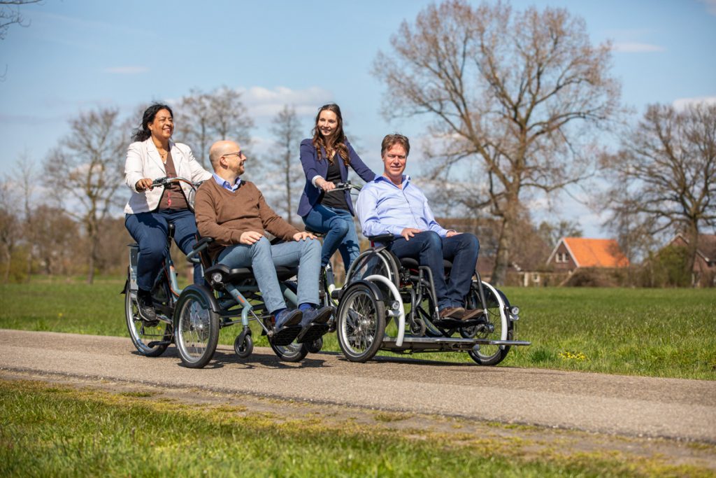 Van Raam Rolstoelfiets en Opair en VeloPlus