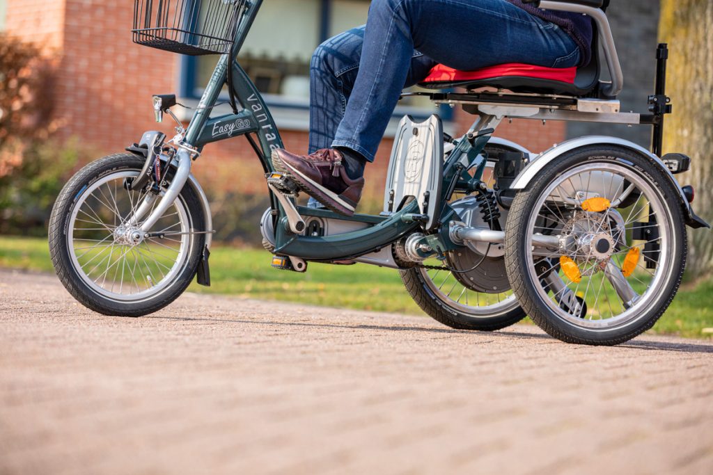 Van Raam Scootmobielfiets trapondersteuning